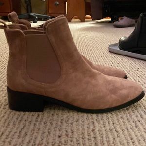 Forever 21 Tan Booties